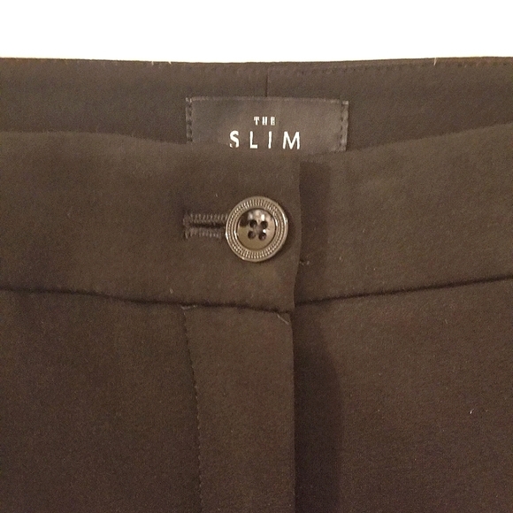 White House Black Market The Slim Crop Black Pants - Picture 2 of 5